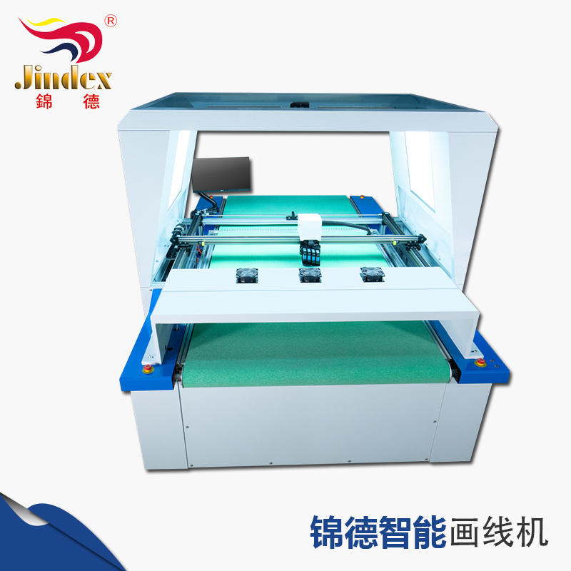 錦德大視覺數控噴墨鞋樣畫線機